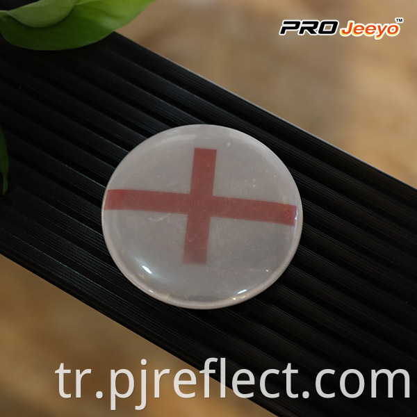 Reflective High Visibility Security England Flag Badge